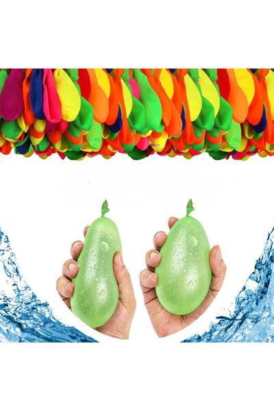 Kmljoee Set of 1222 water balloons, latex, multicolor
