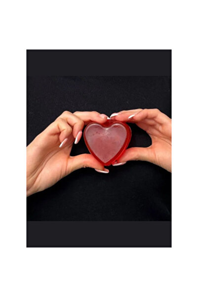 Soap&Friends Heart Soap - Cranberry Scent, 90 g | Romantic Heart-Shaped Gift for Valentine’s Day