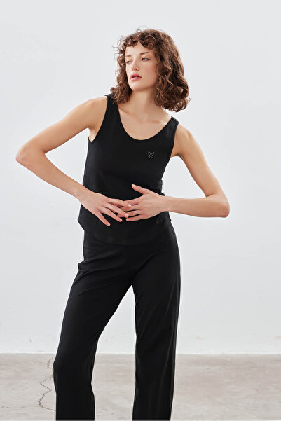 Hays Kadın Pamuklu Kalın Askılı Atlet Pijama Üstü