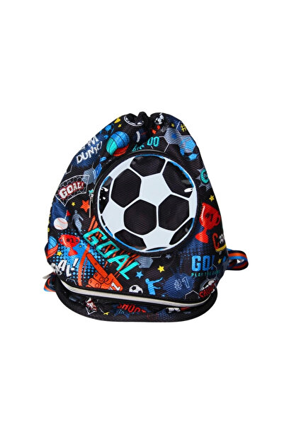 TOYFEST Dream Vest Football Black Waterproof Backpack