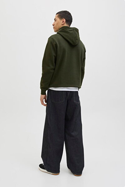 Jack & Jones Ανδρικό φούτερ με κουκούλα με εμπριμέ λογότυπο στο στήθος - Soho