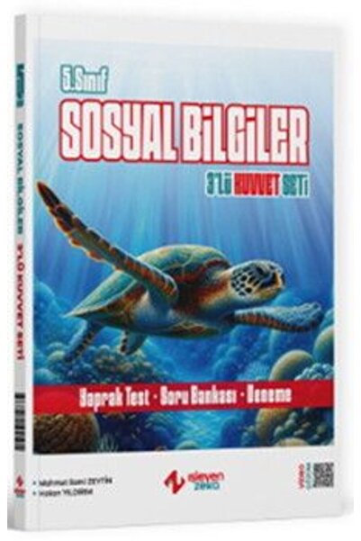 İşleyen Zeka Yayınları İşleyen Zeka 5. Sınıf Sosyal Bilgiler 3 lü Kuvvet Serisi Seti