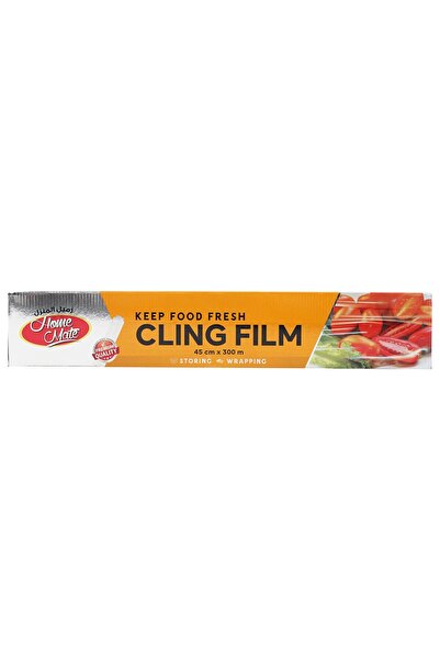 Homemate Home Mate Cling Film 45cm x 300m – Durable Food Wrap for Kitchen, 1 pc