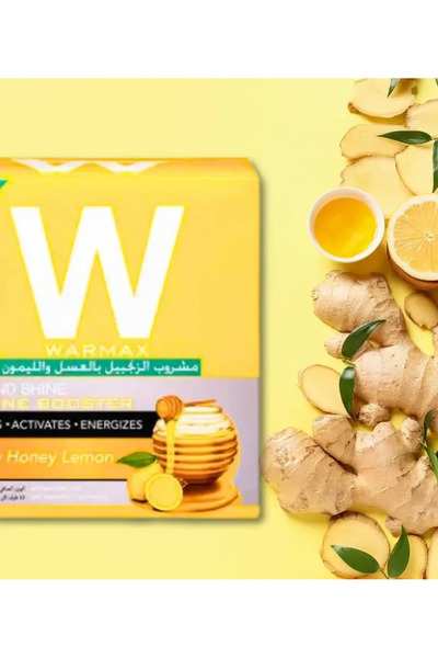 GOLDEN GINGER ورمكس مشروب الزنجبيل والعسل والليمون - WARMAX Zesty Honey Lemon