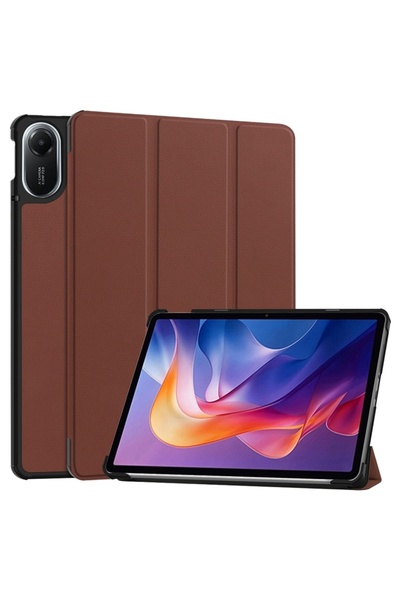 SKYDDAR INNOVATION Tablet case for Xiaomi Redmi Pad 2, with Multi-Angle support, FoldPro, Red, set sticker