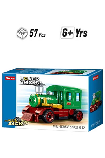 Sluban مجموعة مكعبات قاطرة بخارية | باور بريكس
