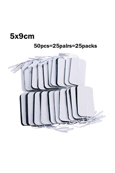 Choice4 5x9 سم 50 قطعة 100/50/30/20P وسادات أقطاب كهربائية TENS EMS رقعة هلام...