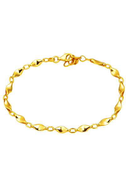 Bilezikci 22 Ayar Altın Yassı İtalyan Bileklik