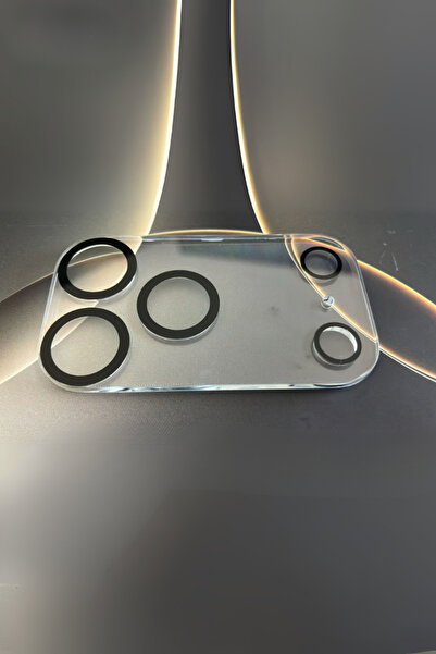 Evax (Full Lens) iPhone 17 Pro Max Compatible One Piece Full Covering 9H 3D Camera Surface and Lens Protector