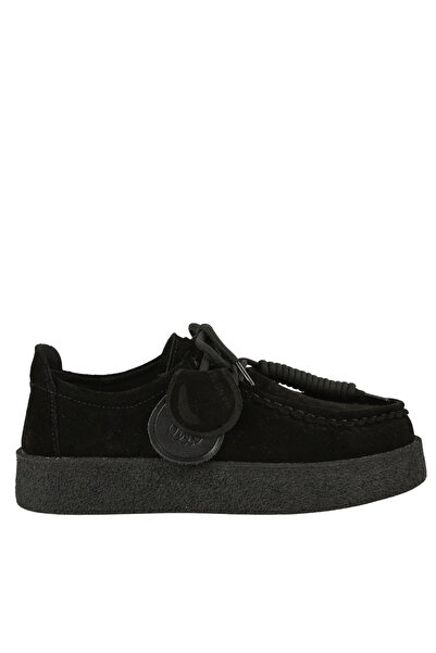 FEELİNG Casual shoes, women, FEELING, T003 black, nubuck leather 40