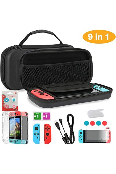 erorex Carrying Case Nintendo Switch Cartridges Protective Hard Shell Travel Carrying Case Pouch Nintendo