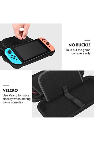 erorex Carrying Case Switch Hard Travel Storage Protective Case Pouch 20 Game Cartridges Switch Oled