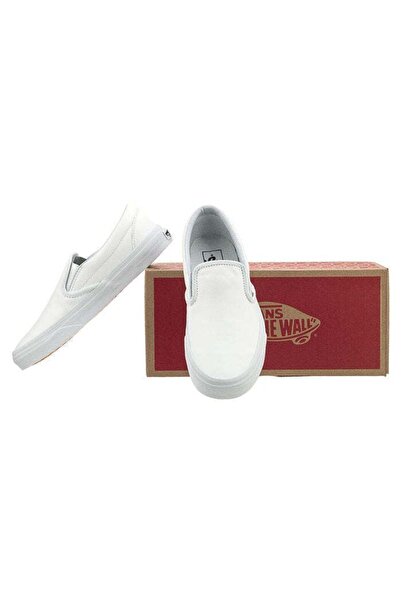 Vans Tenisi U Classic Slip-On (Mltichk)Crm Multicolor