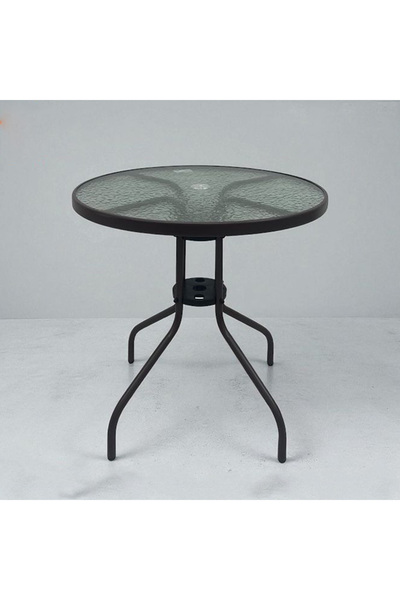DEC5 Glass and metal dressing table, distinctive design