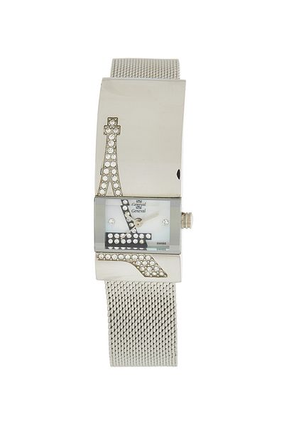 GENEVAL Women's Stainless Steel Analog Wrist Watch GLS124QWPW