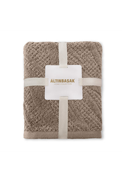 Altınbaşak Kali 100% Cotton 2-Piece Hand Towel Set 50 X 90 Dark Beige