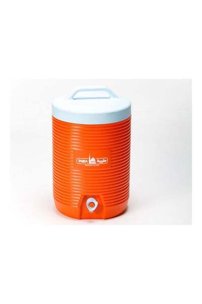 Taiba مبرد مياه برتقالي/أبيض سعة 7.57 لتر
