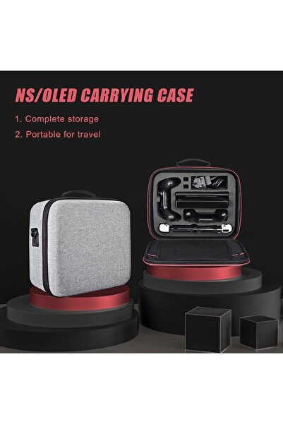 erorex حقيبة محمولة متوافقة مع جهاز Nintendo Switch Switch OLED كبير الحجم لجهاز Nintendo Switch حقيبة تخزين محمولة