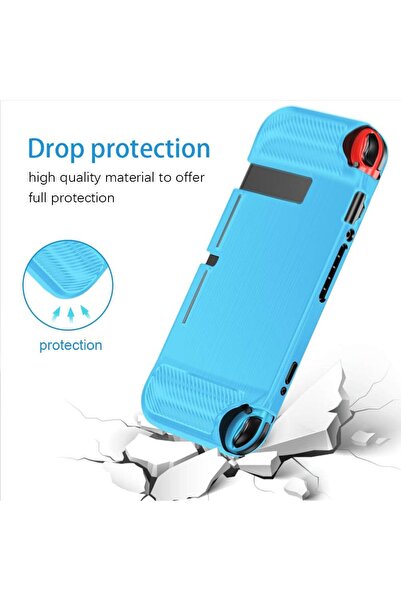 erorex جراب نينتندو سويتش ناعم ومريح مع غطاء واقٍ من مادة TPU متوافق مع نينتندو سويتش