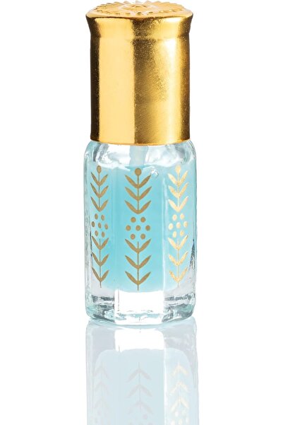 NAWAL MUSK Powder Tahara - Alcohol-Free Perfume Oil for Unisex, 3ml | Long-Lasting, Soft & Refreshin