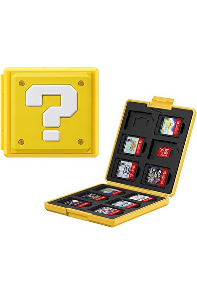 erorex حافظة بطاقات الألعاب لجهاز نينتندو سويتش، صندوق محمول ورفيع ذو قشرة صلبة وواقي من الصدمات