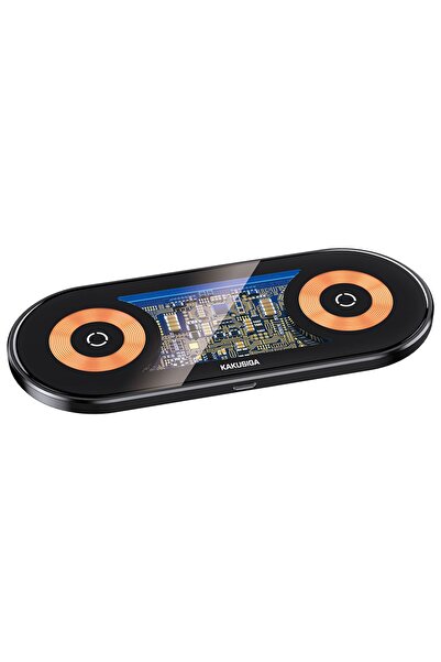 REDz Accessories Wireless Charger KSC-1152, for Office, Fast Charging 25W, Black