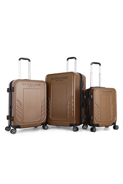 U.S. Polo Assn. hardshell trolley luggage set 3 pieces