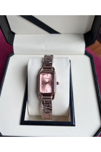 Youtrico Labaoli women's wristwatch,simple and stylish square watch,indexes set with diamonds