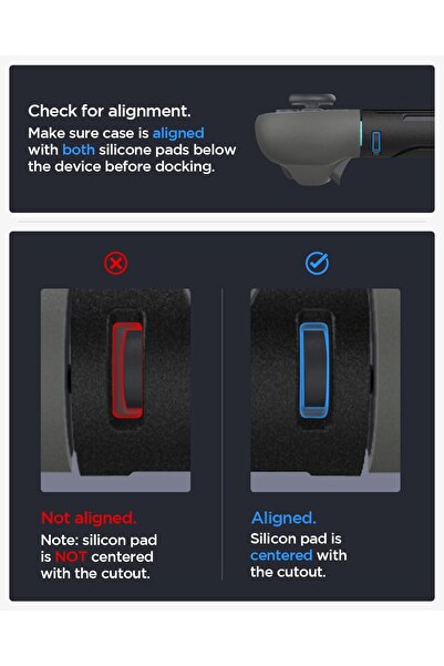 erorex غطاء حماية لجهاز نينتندو سويتش 2 بتصميم Air Fit، تصميم نحيف، غطاء شفاف قابل للفصل مع Joy Con Crystal