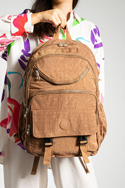 H&D COLLECTİON Mega Boy ултра лека водоустойчива раница с много джобове, подходяща за мъже и жени