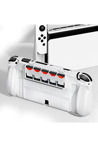 erorex Switch Oled Case Dockable Case Switch Oled 2021 Protective Cover Accessories Console Grip Joy Con