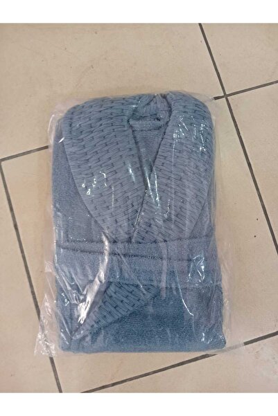 YÜNTEKS Μπουρνούζι από 100% βαμβάκι, υψηλή απορρόφηση νερού, μπουρνούζι με γραμμάρια, μπουρνούζι μονό