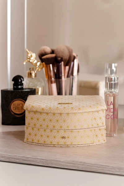 Evistro Dekoratif Kadife Takı Bijuteri Mücevher Kutusu Organizer Düzenleyici ...