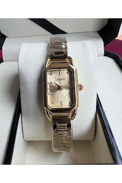 Youtrico Labaoli women's wristwatch,simple and stylish square watch,indexes set with diamonds