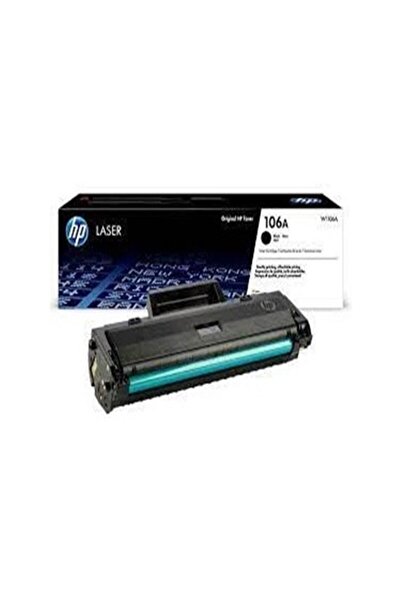 HP Laser W1106a-106a Toner Siyah Orjinal Toner Laserjet Mfp 137fnw, M135a, M135w, M107a, M107w