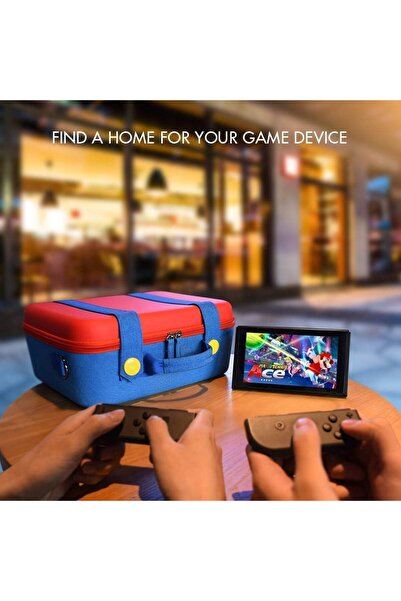 erorex حقيبة حمل لجهاز Nintendo Switch OLED لطيف فاخر واقٍ صلب حقيبة حمل لجهاز Nintendo Switch OLED