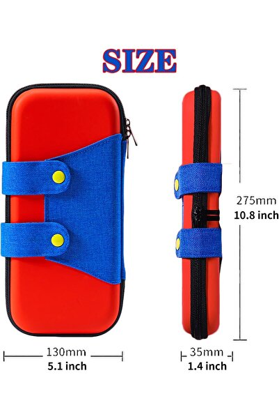 erorex حقيبة حمل قابلة للطي، حقيبة تخزين محمولة سميكة صلبة مضادة للصدمات ومضادة للسقوط 10