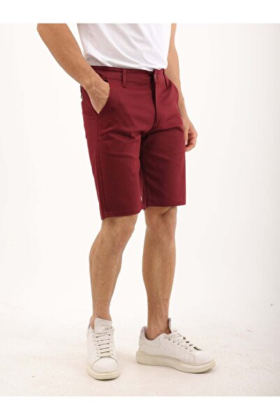 Wkm Denim Men's Regular Fit Linen Shorts