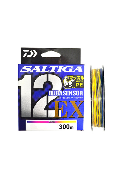 daiwa سلك خيط متعدد الألوان من سولتيجا 12 بريد دوراسينسور Ex 300 Mt