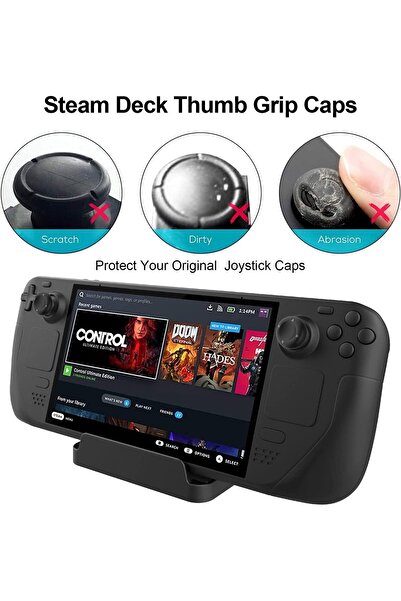 erorex 16 1 Accessorries Kit Steam Deck 2X Touchpad Protection Sticker 4X Key Protection Sticker 2X