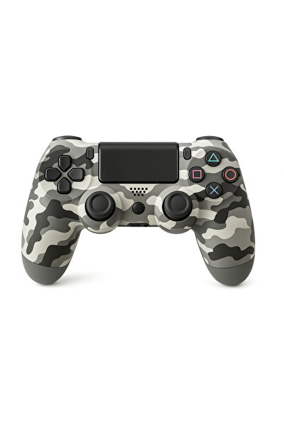 alphastore Kablosuz Ps4 Oyun Kolu Uyumlu Çift Titreşim Motorlu(LOGOSUZ)