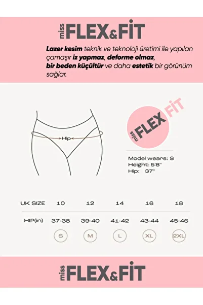 miss flex&fit Laser Cut High Waist Shorts with Non-marking Silicone Waist