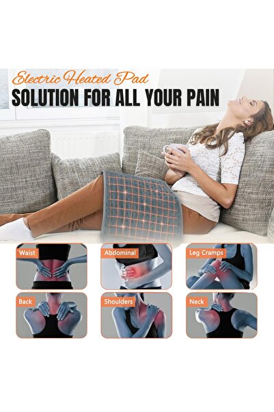 ComfyVibe Wearable Heating Pad Electric Heating Pad with Temperature Settings Heating Pad for Neck Shoulder