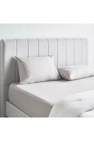 Home Centre Eternity Cotton Percale 325 Thread Count Super King Fitted Sheet - 200x205 cm starstarstarstarstar