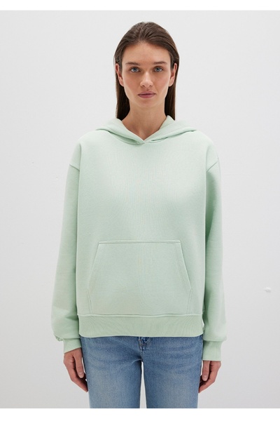 Mavi Hooded Regular Fit Basic Sweatshirt