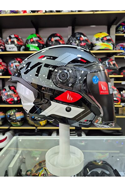 MT Cosmo SV Silence B2 Parlak Açık Kask