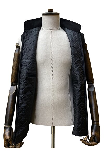 BYBEYEMS GİYİM Gray V-Necklace Cashmere Men's Vest