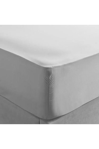 Home Centre Eternity Cotton Percale 325 Thread Count Super King Fitted Sheet - 200x205 cm starstarstarstarstar