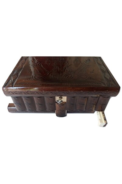 AZI Large Wooden Puzzle Box Secret Compartment