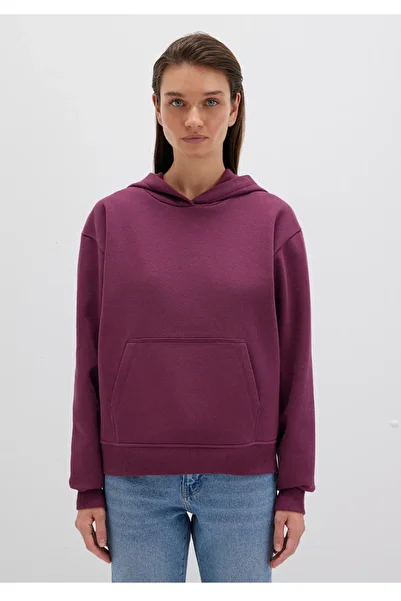 Mavi Hooded Regular Fit Basic Sweatshirt